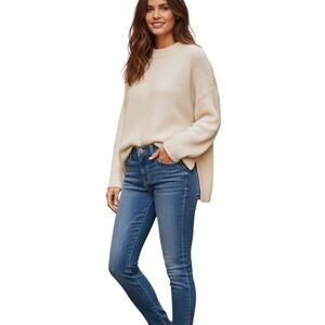 Anthropologie Pilcro Serif Jeans Women Size 28 Blue Wash Skinny Fit Denim